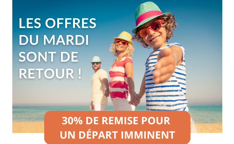 à l’A.E.C. Les offres du mardi – 30%